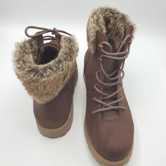 Cliffs By White Mountain Pearson Ankle Boot Women's Size 10 Brown - Picture 6 of 16